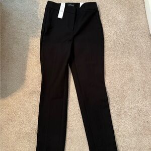 White House Black Market 00P NWT Black Slim Dress Pants